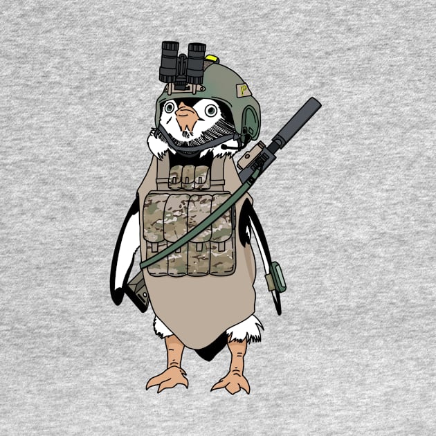 Tactical Penguin by Business Rambo